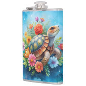 Bloemenschildpad Heupfles (Links)