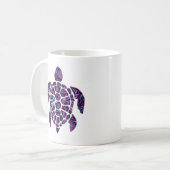Bloemenschildpad Koffiemok (Voorkant links)