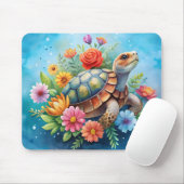 Bloemenschildpad Muismat (Met muis)