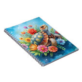 Bloemenschildpad Notitieboek (Rechterzijde)
