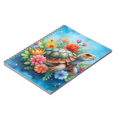 Bloemenschildpad Notitieboek (Linkerzijde)