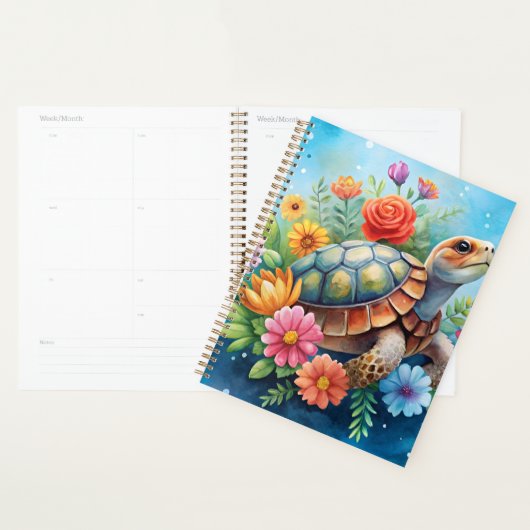 Bloemenschildpad Planner (Display)