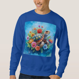 Bloemenschildpad Trui