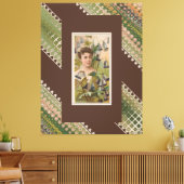 Bloemenschoonheid 40 canvas afdruk (Insitu (Woonkamer))