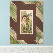 Bloemenschoonheid 40 canvas afdruk (Insitu (Houten vloer))