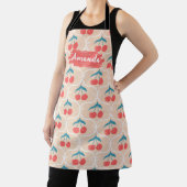 Bloemenschort voor de keuken op maat, Hart, Koken  Schort (Insitu)