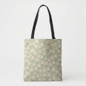 Bloemenschorttas Tote Bag (Voorkant)