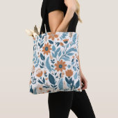 Bloemenschoudertas Tote Bag (Dichtbij)