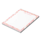 Bloemenschrift Notitieblok (Linkerzijde)
