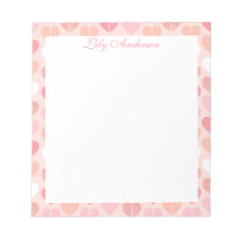 Bloemenschrift Notitieblok
