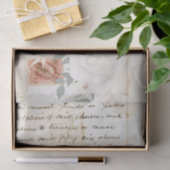  bloemenschrift tissuepapier (Geschenk)