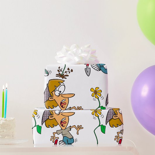 Bloemenschrik Cadeaupapier