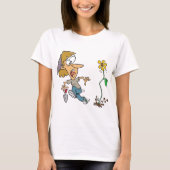Bloemenschrik T-shirt (Voorkant)