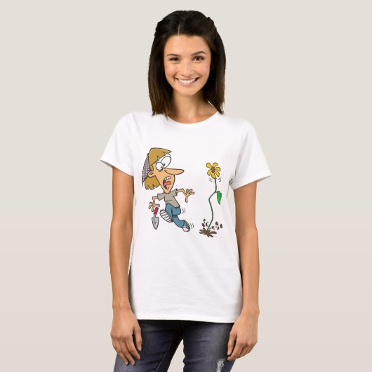 Bloemenschrik T-shirt (Voorkant volledig)