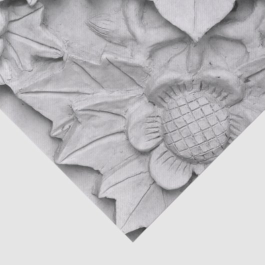 bloemensculptuur tissuepapier (Detail)