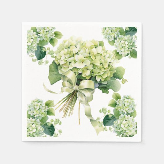 Bloemenservetten Servet (Voorkant)