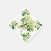 Bloemenservetten Servet (Hoek)