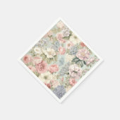  bloemenservetten servet (Hoek)