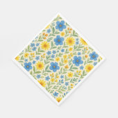Bloemenservetten! Servet (Hoek)