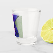 Bloemenserviesbord Shot Glas (Rechts)
