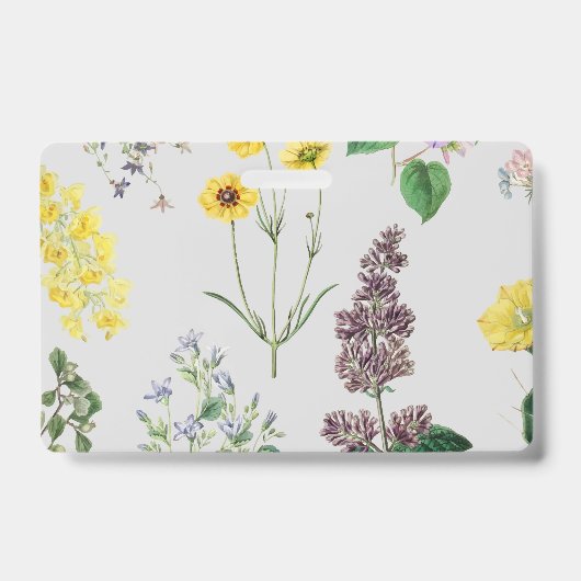  bloemenset badge (Voorzijde)