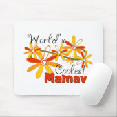 Bloemenshop Mooiste Mamaw Muismat (Met muis)