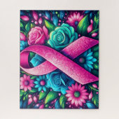 Bloemensier Borstkankerlint Legpuzzel (Verticaal)