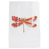 Bloemensier met juwelen sakura medium cadeauzakje (Achterkant)