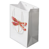 Bloemensier met juwelen sakura medium cadeauzakje (Achterkant Gekanteld)