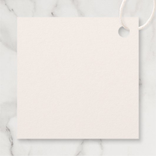 Bloemensieraden bewerkbare kleur bruidsgunstlabels bedankjes labels (Achterkant)