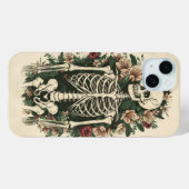 Bloemenskelet  Case-Mate iPhone case (Achterkant (horizontaal))
