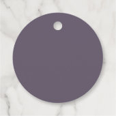 Bloemenskelet Halloween Bruidsmeisjesfeest Bedankjes Labels (Achterkant)