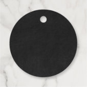 Bloemenskelet Tot de Dood Ons Scheidt Bruidsfeestj Bedankjes Labels (Achterkant)