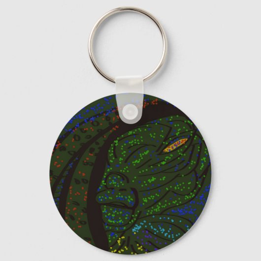 Bloemenslang Keychain (Voorkant)