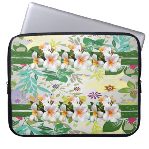 Bloemensleeve voor Ipad Laptop Sleeve