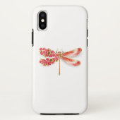 Bloemenslibel met juwelen sakura Case-Mate iPhone case (Achterkant)
