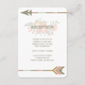 BLOEMENSLIEDEN | UITNODIGING VOOR RUSTIEKE TROUWON INFORMATIEKAARTJE (Voorkant)