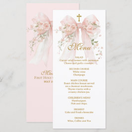 Bloemenslinger Eerste Heilige Communie - Coquette Menu