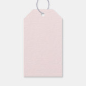 Bloemenslinger Eerste Heilige Communie Favor Tag Cadeaulabel (Achterkant)