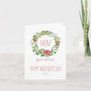  bloemensmeersel   Moederdag Kaart