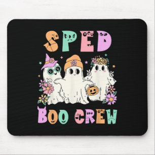 Bloemensnelheid Boo Crew Halloween Ghost Special E Muismat