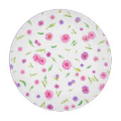 Bloemensnijplank – cadeau voor haar keuken snijplank (Voorkant)