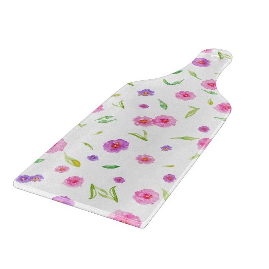 Bloemensnijplank – Pas getrouwd Gift Snijplank (Hoek)