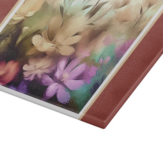  bloemensnijplank snijplank (Hoek)