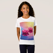 bloemenspiegel t-shirt (Voorkant volledig)