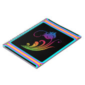 Bloemenspiraalnotitieboek Notitieboek (Linkerzijde)