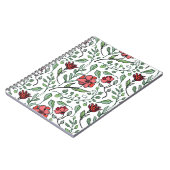 Bloemenspiraalnotitieboeken voor geïnspireerd schr notitieboek (Linkerzijde)