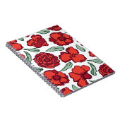 Bloemenspiraalnotitieboeken voor Mindful Reflectie Notitieboek (Rechterzijde)