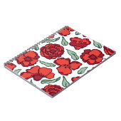 Bloemenspiraalnotitieboeken voor Mindful Reflectie Notitieboek (Linkerzijde)