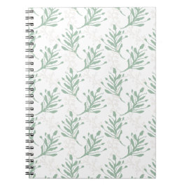 Bloemenspiraalnotitieboekjes voor bloemenliefhebbe notitieboek